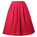 Grace Karin Women's Vintage Retro Pleated Red Cotton Summer Skirt 7 Patterns CL010401-7